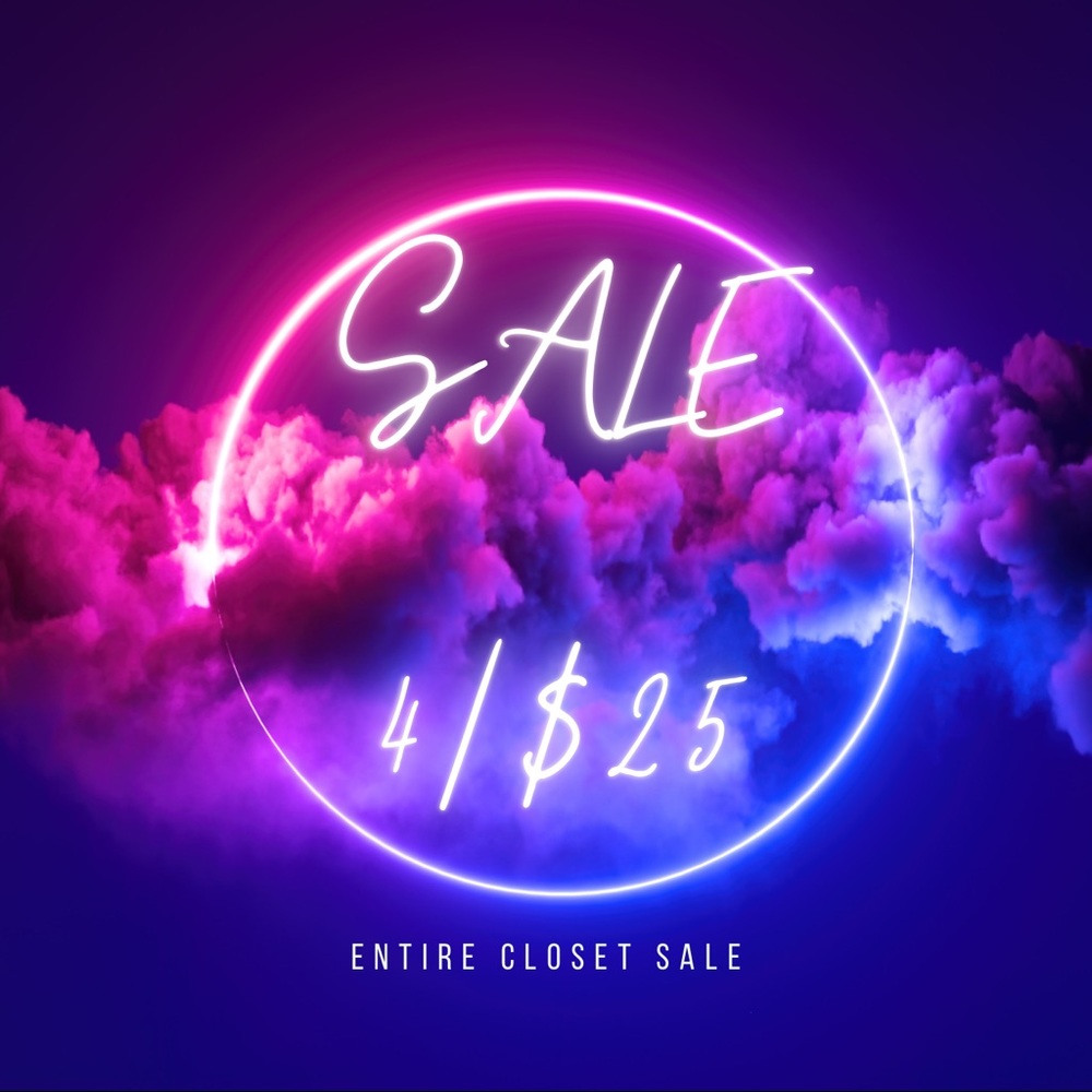 Sale 4/$25